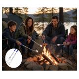 Extendable Long Fork Marshmallow, Hot Dog: 2pcs