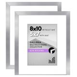 Set of 2! Americanflat 8x10 Picture Frames: Silver