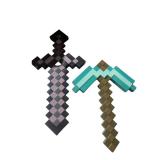 Lot of 2 Minecraft Tools - Pick Axe and Sword