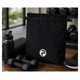 Pomchies Nylon Fitness Bag +Lining: 14x15, Black