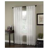 CHF Winter White Curtain Panel: 120'