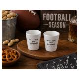 Lotof 2 - 47th-Main Double Shot Glasses - FOOTBALL