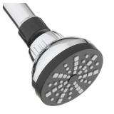 Project Source Chrome Fixed Shower Head