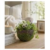 SuperMoss Vineyard Decorative Moss Basket