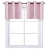 NICETOWN Valance Curtain Panels: 2pcs, 42'