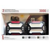 Infinity X1 Solar or USB Worklight: 4pc, 3000L