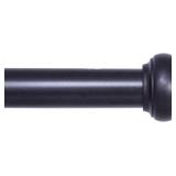 InteriorLiving Adjustable Cap End Curtain Rod