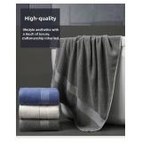 Cotton Bath Towel: 28x56', Dark Gray