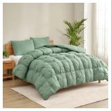 Zuri Mega Puff Comforter Set: 3pc, King