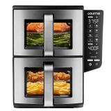 Gourmia Dual Basket Air Fryer: 11qt