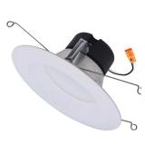 Halo LED Retrofit Light: 5-6', Matte White