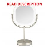 Conair LED Double-Sided Mirror: 1x/10x