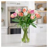 Nearly Natural Faux Tulip Arrangement: 20'