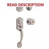 Kwikset Montara Satin Nickel Door Handle