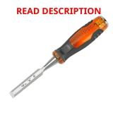 Jorgensen Woodworking Chisel: 0.5in