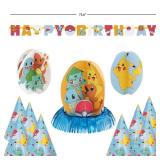 Pokï¿½mon Birthday Party Decor: Lot