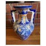 Vase - Made In Spain - Bird- Two Handled 11'