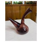 Mid-Century Hand Blown Amethyst Glass Carafe