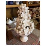 Italian Ceramic Fruit Topiary Sculpture, 1950's,