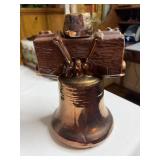 1969 Ezra Brooks Liberty Bell Decanter Empty