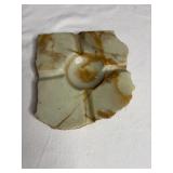 Vintage Massive Marble Ashtray Alabaster Carved