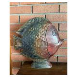 TIKI BAR OCEAN FISH Tropical Wood Carved