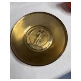 Vintage Bates Klinke Minute Man Ashtray or