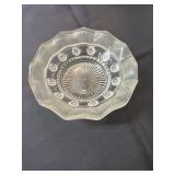 Vintage Davidson Glass 'Blackberry Prunt' bowl