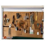 ALL Contents on peg board