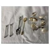 Vintage pins & clip earrings