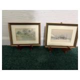 2 Paul Sawyier w/easels