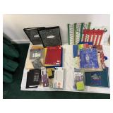 Office supplies & Christmas paper