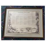 Kentucky is My Land framed pic 18x24
