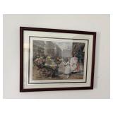 Print of Oil painting Louis Marie De Schryver