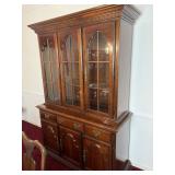 China cabinet w/glass doors 75x19x51
