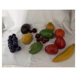 Wooden fruit