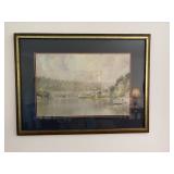 Paul Sawyier Covered Bridge in Summer 28x21