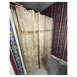 Shower curtain & hooks