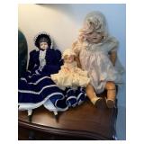 China doll & vintage baby dolls