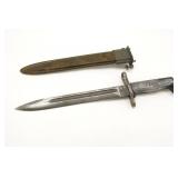 GREECE US M1 Garand Bayonet With Scabbard