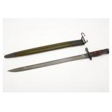 Remington Pattern 17 Bayonet With Scabbard