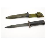 J & D Tool Co US M5 A1 Bayonet With Scabbard