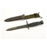 BAUER ORDNANCE US M7 Bayonet With Scabbard