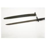Remington Pattern 17 Bayonet With Scabbard
