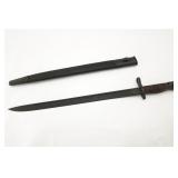 Remington Pattern 17 Bayonet With Scabbard