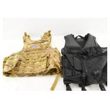 Lot of Two Tactial Vests LG/XL