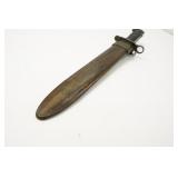 Utica Cutlery Pattern 17 Bayonet With Scabbard