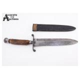 DUFIHO New Orleans Silver Bowie knife