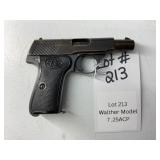 Walther Model 7 .25ACP