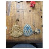 3 Pc. Lot Bead Work & Tassels.